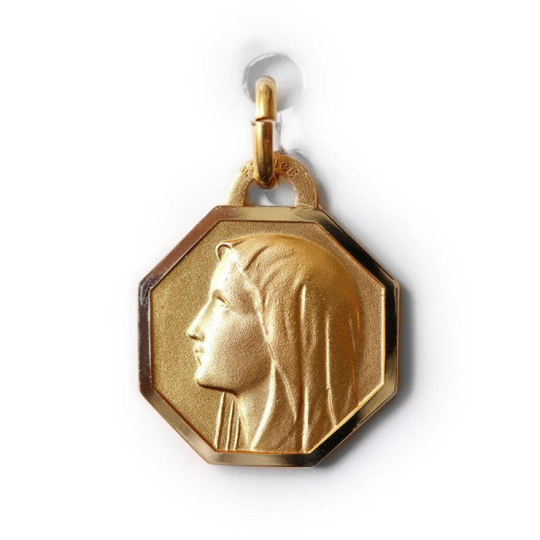 Virgin Medallion, octagonal version
